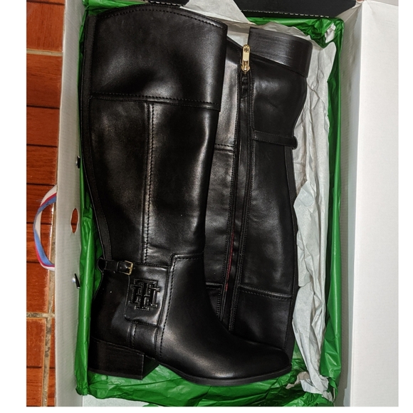 tommy hilfiger merritt riding boots